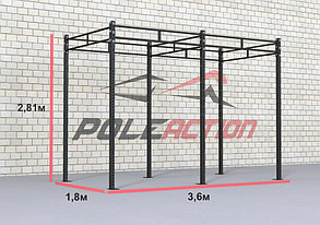 Функциональная рама для кроссфит (crossfit), 3600х1800