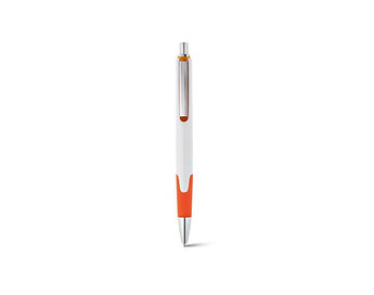 Ручка. Металлический зажим и резиновое покрытие