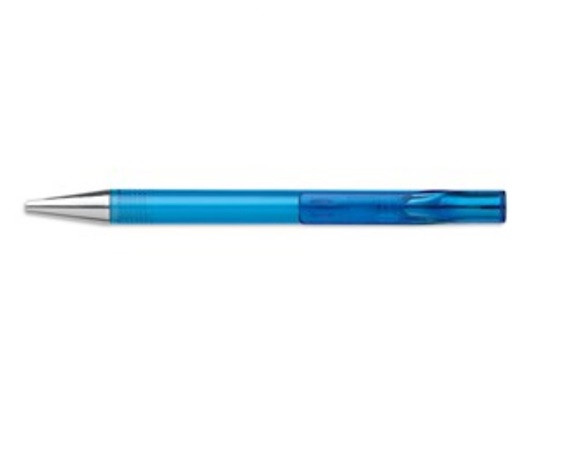 Нажимная прозрачная пластиковая ручка MARI - фото 1 - id-p17114596