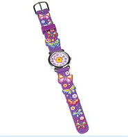 Наручные детские часы для девочек "Бабочка"