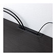 Тумба д/ТВ БЕСТО с ящиками черно-коричневый ИКЕА, IKEA , фото 2