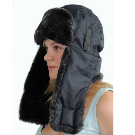 Шапка-ушанка "Евро" с крепление на каску, фото 1