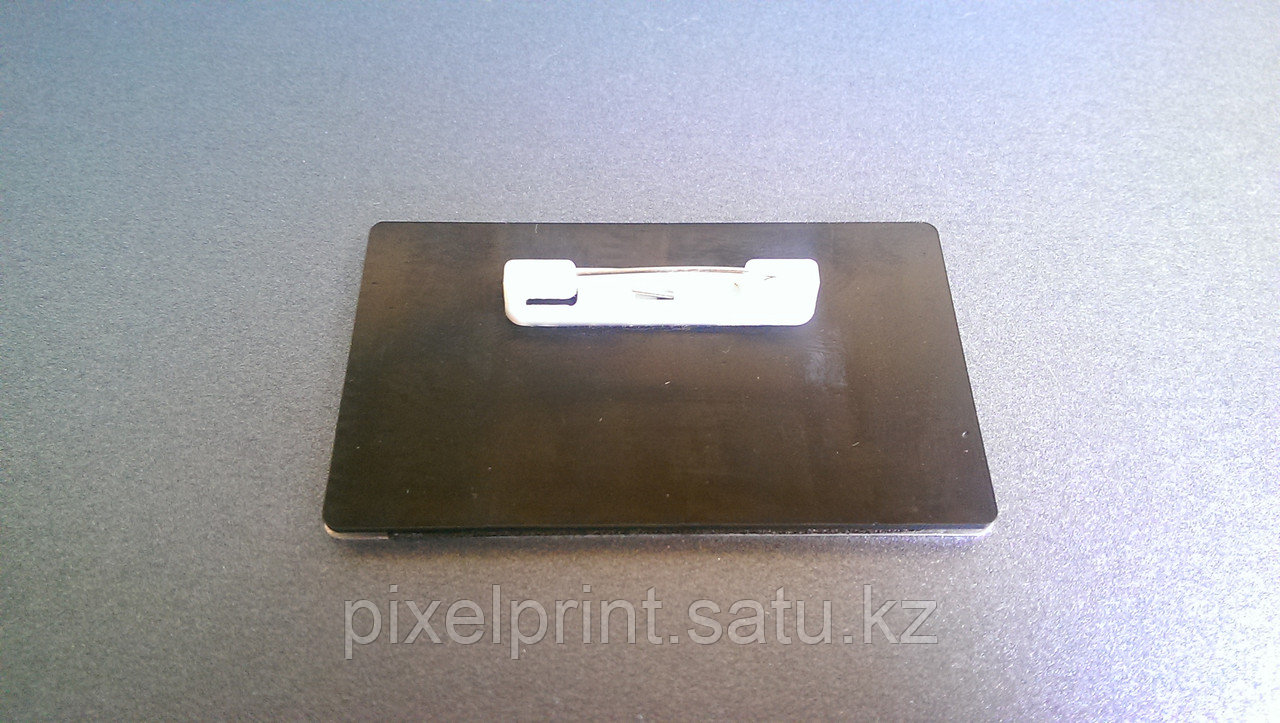 Бейдж на серебре со сменной информацией на металле цветной с магнитным креплением - фото 5 - id-p17826083