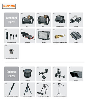 E-Image Q80K Система стабилизации по типу Fig-Rig для DSLR и iPade, фото 2