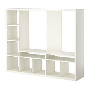 Шкаф для ТВ  ЛАППЛАНД  белый ИКЕА, IKEA  