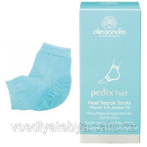 Alessandro Носочки гелевые, увлажняющие для ухода за кожей ног Pedix Feet Alessandro, 1 пара