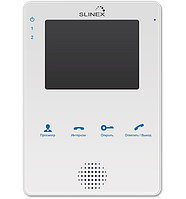 Комплект домофона SLINEX MS-04 белый + панель вызова ML-16HR