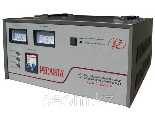 Стабилизатор напряжения электронный (релейный) 12 кВт - Ресанта ACH-12000/1-Ц - фото 5 - id-p891931