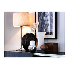Лампа настольная АЛЭНГ никелированный белый ИКЕА, IKEA , фото 2