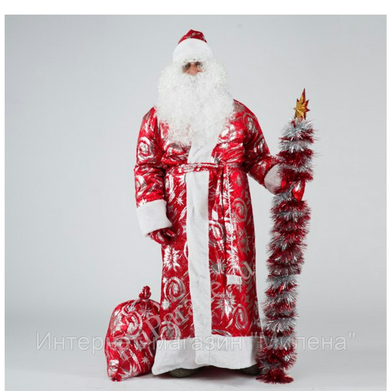 2016 Новый год! Костюм деда мороза