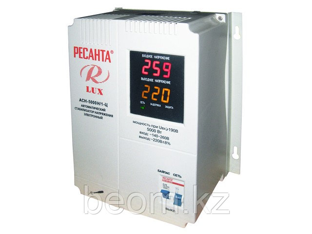 Стабилизатор напряжения РЕСАНТА 5 кВт ACH-5000/1-ЭМ (Электромеханический) - фото 6 - id-p527323