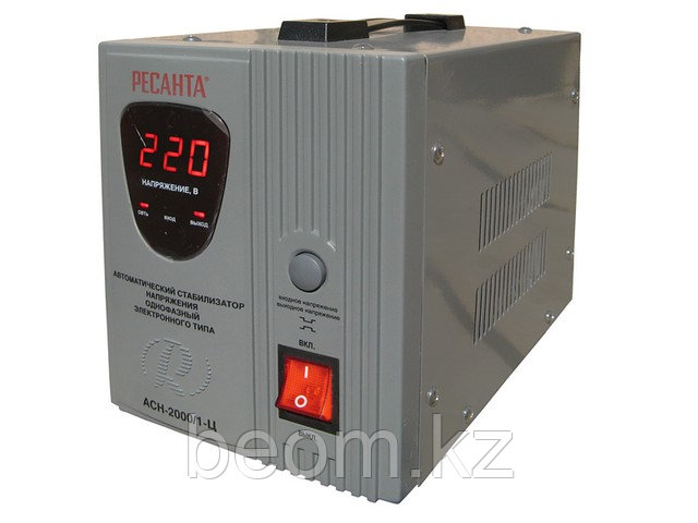 Стабилизатор напряжения РЕСАНТА 12 кВт ACH-12000/1-ЭМ (Электромеханический) - фото 6 - id-p527336