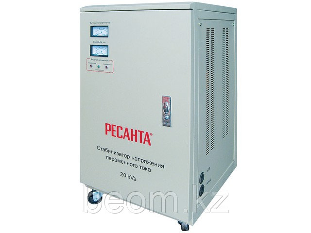 Стабилизатор напряжения РЕСАНТА 20 кВт ACH-20000/1-ЭМ (Электромеханический) - фото 3 - id-p527352