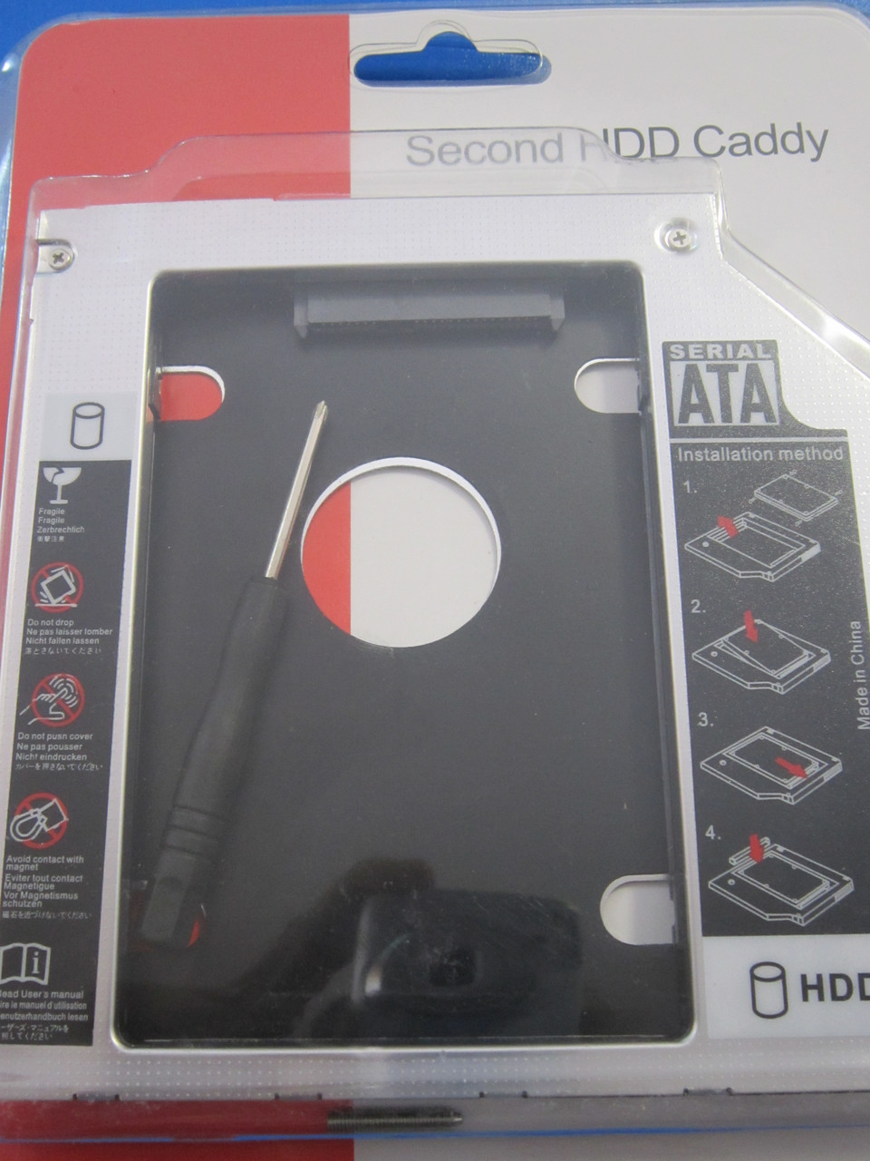 Адаптер для жесткого диска  Second HDD Caddy 9 мм, Алматы