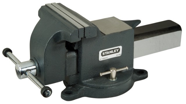 Тиски Stanley "MAXSTEEL" 125мм/18кг