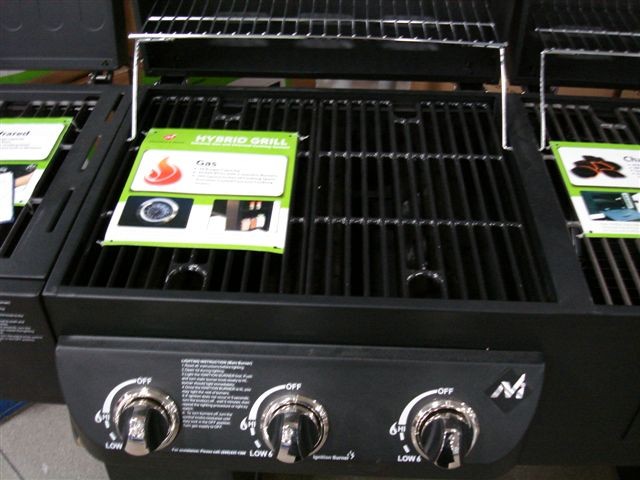 Гриль гибридный ( газовый, инфракрасный, на угле), Propane Gas and Charcoal Cooking System - фото 4 - id-p601519
