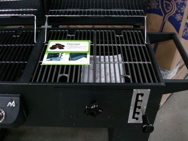 Гриль гибридный ( газовый, инфракрасный, на угле), Propane Gas and Charcoal Cooking System - фото 5 - id-p601519