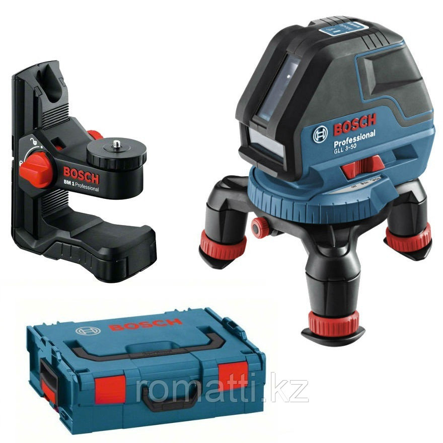 Построитель плоскостей GLL 3-50+BM 1 Bosch, фото 1