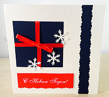 Открытки ручной работы новогодние