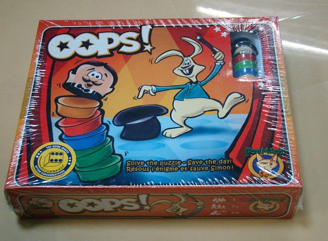 OOPS! УППС! Настольная игра-головоломка. Фоксмайнд