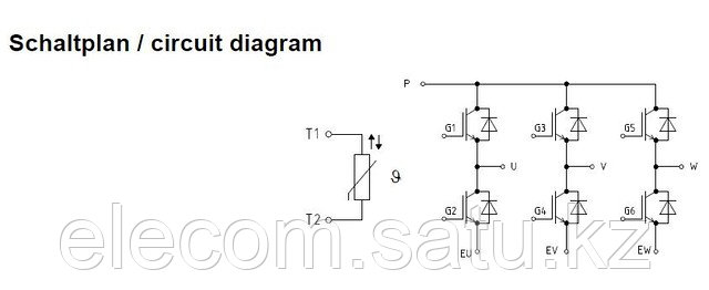 Силовой IGBT модуль FS15R06VL4_B2