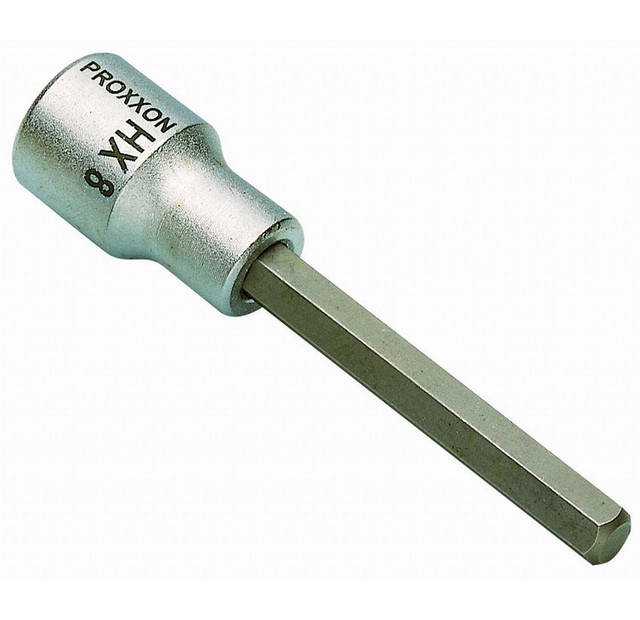 23581 Proxxon Головка с шестигранными вставками на 3/8", 50 мм, HX 10 мм