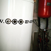 Солнечная водонагревательная система HP110 на ГВС и поддержку отопления, мкр.Уркер, г. Астана 3