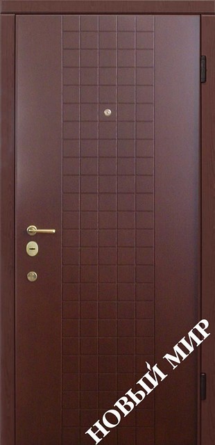 Дверь входная металлическая облицованная панелями МДФ - фото 2 - id-p904549