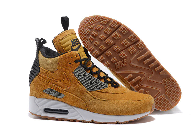 Nikeaire Max 90 Sneakerboot Ice Wheat қысқы аяқ киімі (40-46) - фото 1 - id-p18407190