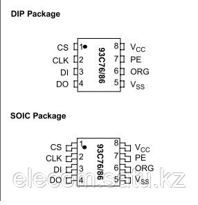 Микросхема 93C86 SMD