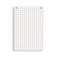 Блок бумажный для флипчарта клетка