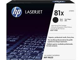 HP CF281X 81X Black Toner Cartridge