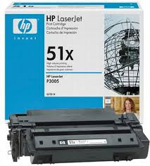 HP Q7551X Black Print Cartridge