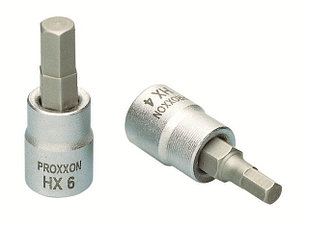 23749 Proxxon Головка с шестигранной битой на 1/4", 33 мм, HX 6 мм