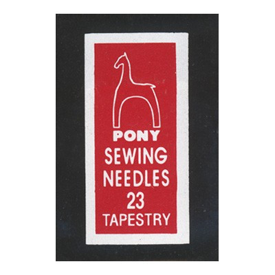 Иглы гобеленовые Pony sewing needles 23 tapestry
