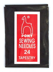 Иглы гобеленовые Pony sewing needles 24 tapestry