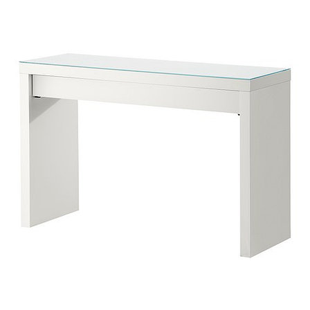 Туалетный столик МАЛЬМ белый ИКЕА, IKEA, фото 1