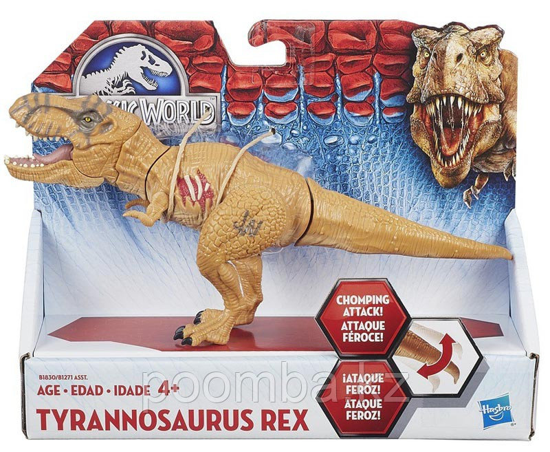 Динозавр-Плохиш "Мир Юрского периода" (свет, звук), 50 см- Тираннозавр Рекс