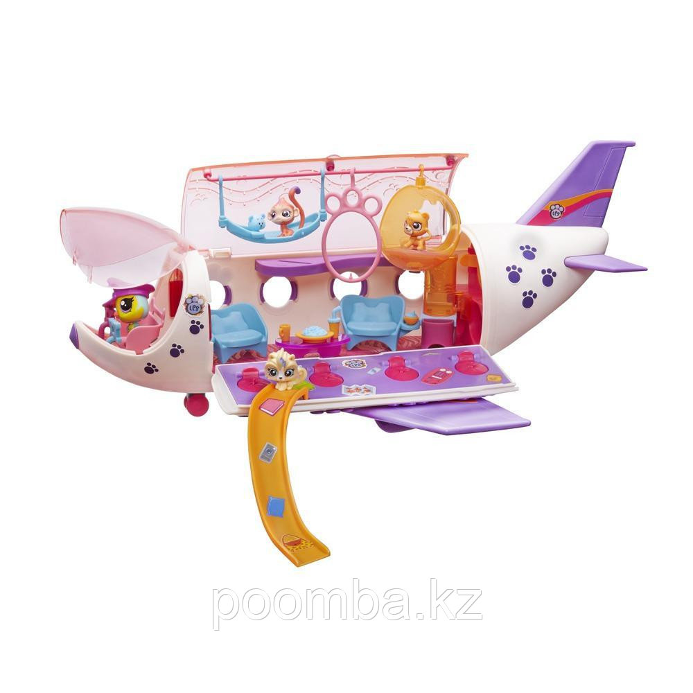 Игровой набор "Самолет для зверюшек" Littlest Pet Shop
