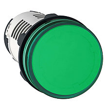 Сигнальная лампа 22ММ 230В зеленая
