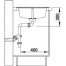 Кухонная мойка Blanco Tipo 45 S mini matt (516524)матовая сталь - фото 4 - id-p18723171