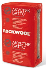 Звукоизоляционные плиты Rockwool Акустик Баттс 50 мм