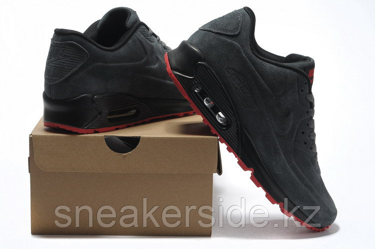 Кроссовки Nikе Air Max 90 VT Dark gray Red (36-46) - фото 6 - id-p18727955