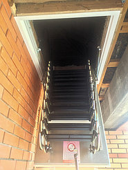Установка чердачной лестницы 2