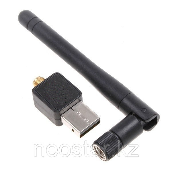 Wi-Fi USB-адаптер стандарта N 150 Мбит/с со съемной антенной - фото 1 - id-p945129