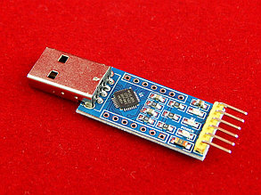 6-ти пиновый конвертер USB/UART YS-15 на CP2102 (Синий)