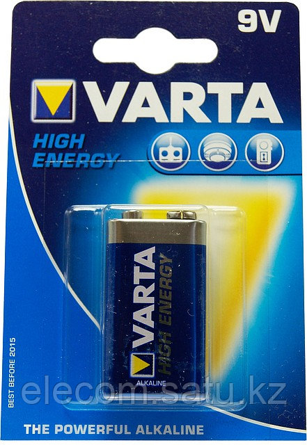 Батарейки Varta HIGH ENERGY 9V