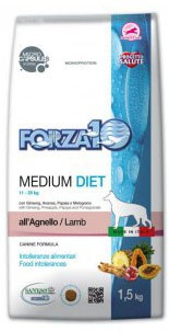 Forza10 Medium Diet из ягненка гипоаллергенный корм для взрослых собак средних пород, 1,5кг - фото 2 - id-p18819655