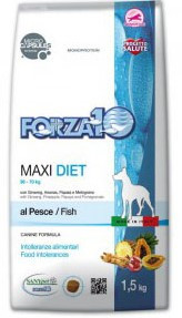 Forza10 Maxi Diet из рыбы гипоаллергенный корм для собак крупных пород, 1,5кг - фото 2 - id-p47533036