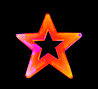 Фигура световая "Звезда" (высота 57 см, 2 цвета)